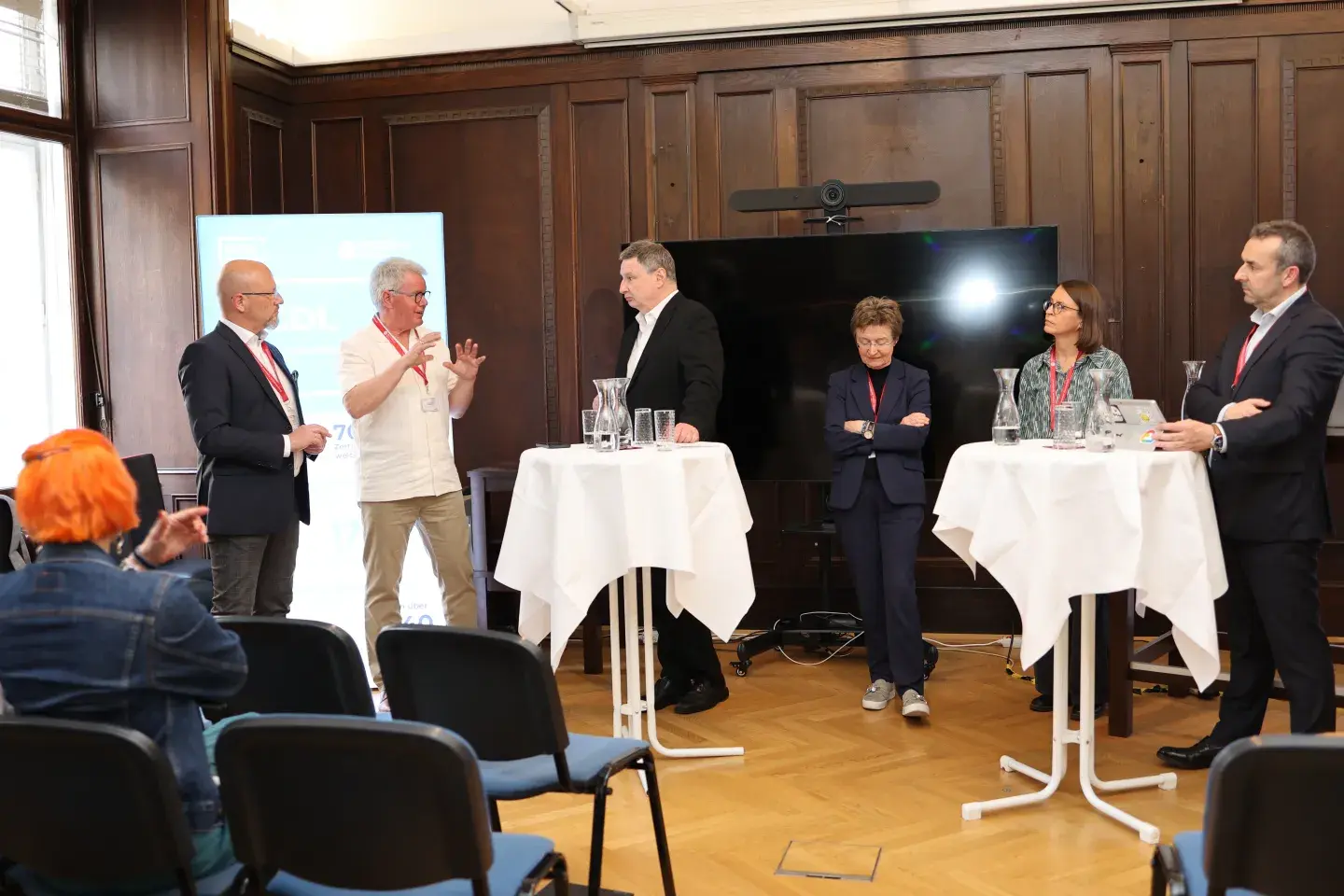 Fireside Chat: Martin Bauer, Michael E. Caspersen, Alexander Prosser, Gerti Kappel, Karin Krichmayr, Fernando Suarez-Lorenzo