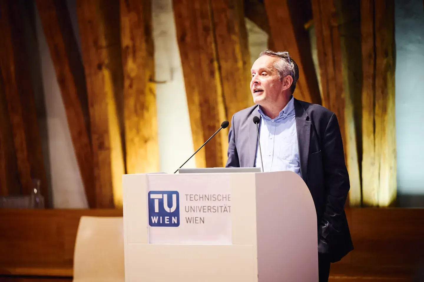 Michael Wiesmüller vom Bundesministerium für Innovation, Mobilität und Infrastruktur