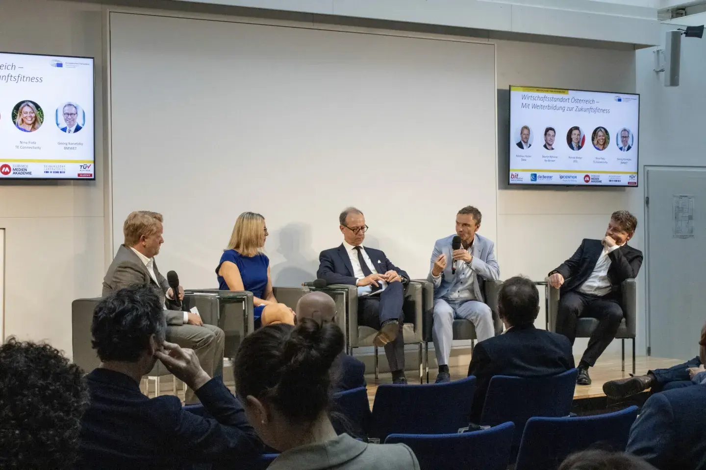 Panel mit Ronald Bieber