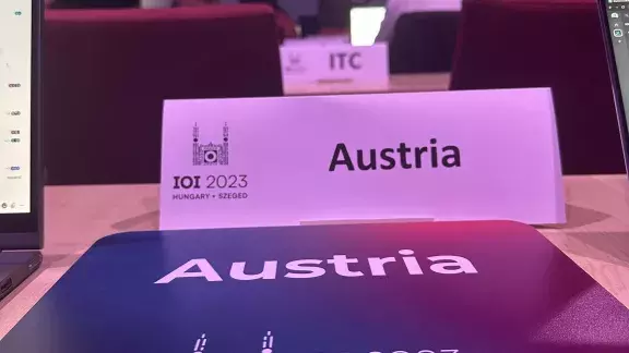 IOI Team Austria Platzkarte