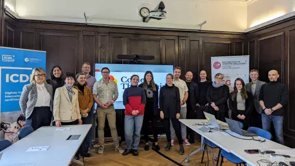 Gruppenfoto beim ComeThinkAgain Kick-off in der OCG