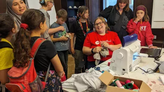 Lange Nacht der Forschung 2024 Station TurtleStitch: Großer Andrang