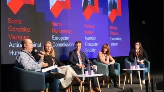 Panel beim All Digital Summit mit Ronald Bieber