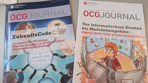 OCG Journale Coverbilder mit Comics von Alena Boucher