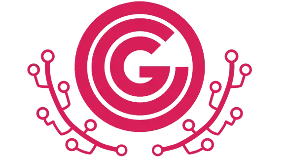 OCG Connect IT - Digital Verbunden (OCG Logo plus digitaler Jubliäumsranke und Text) )