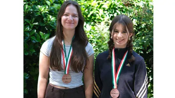 Lisa Hauser und Letizia Bräuer