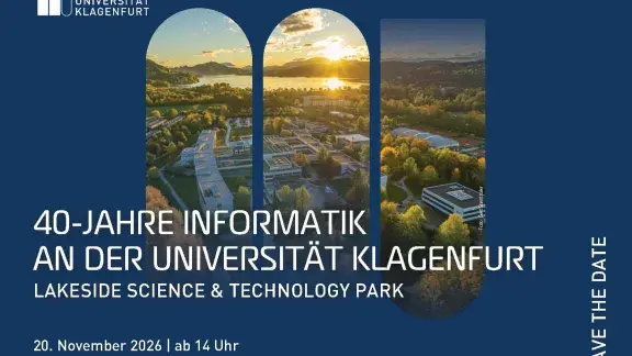 40 Jahre Informatik an der Universität Klagenfurt