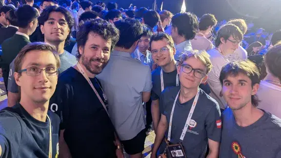 Team Austria 2026, Selfie bei der IOI 2026