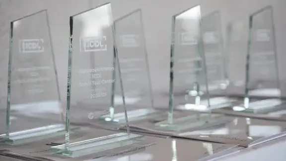 Foto von den Awards für die besten ICDL Schulen ©Kneidinger-Photography