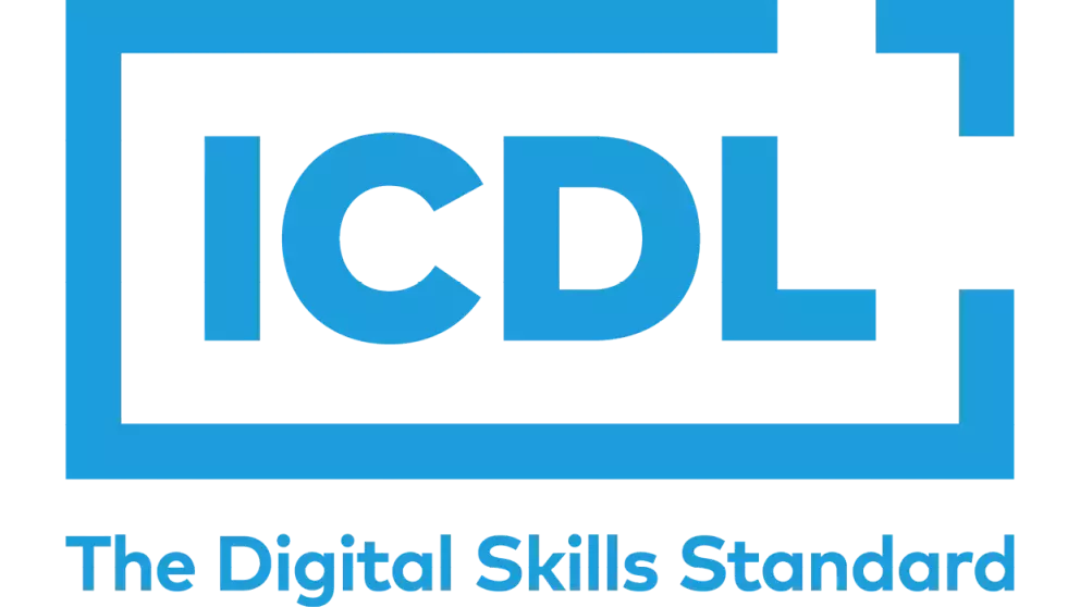 ICDL Logo mit Strap